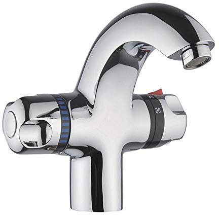 Mitigeur thermostatique de haute qualité pour lavabo de salle de bain et cuisine Contrôle de température constante