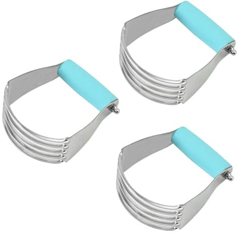 Wzxksoac Dough Mixer, Professional Pastry Cutter for Baking Cookies, Pie, Pizza Dough