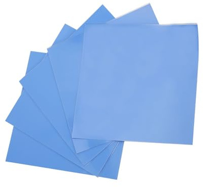ZJchao Almohadilla Térmica, Silicona de Conductividad Térmica CPU GPU GPU Hoja de Conducción de Calor 5 PCS Silicona Almohadilla de Conductividad