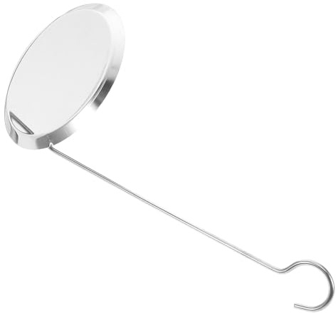 TOVINANNA Stainless Steel Frying Utensils Pancake Mold Deep Frying Ladle Fritter Scoop for Kitchen Cooking Snacks Shrimp Oyster Potato Peanut Cakes Home and Restaurant Use