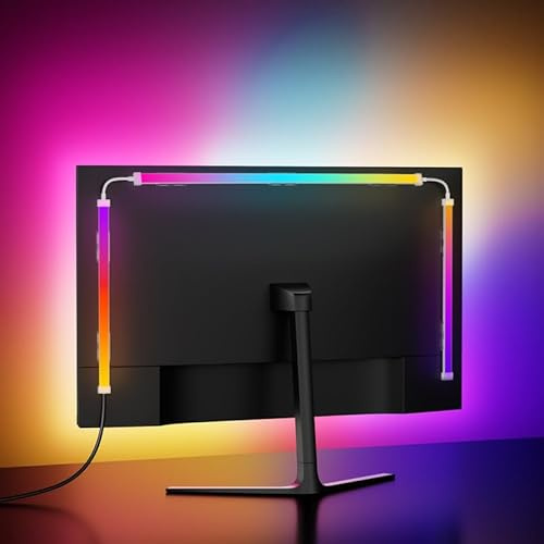 Skydimo - Monitor ARGB LED da 34 pollici, retroilluminazione per PC con sincronizzazione dello schermo e della musica, luce ambientale dinamica, alimentazione USB, controllo software per gaming e