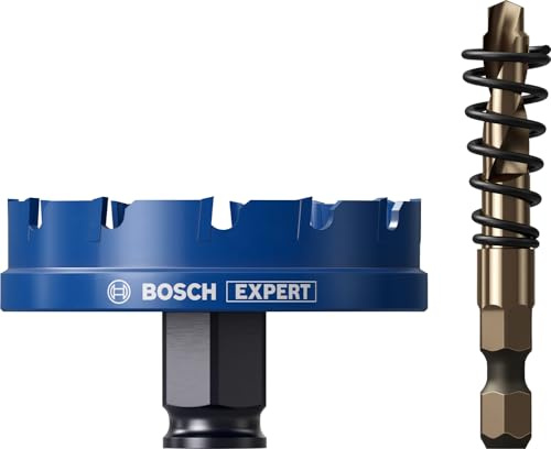 Bosch 1x EXPERT Sheet Metal Power Change Plus Lochsäge, 68 x 5 mm | für Edelstahlbleche, Stahlbleche, Ø 68 mm, Professional Zubehör Bohrmaschine