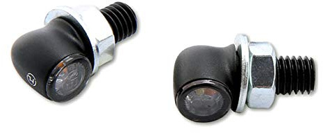 PROTON TWO 3in1 LED Blinker COMBO zugelassen schwarz Harley Custom Stop Position hinten