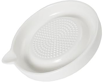 Cabilock Disco De Molienda De Alimentos De Cerámica Para Hacer Puré De Alimentos Rallador De Jengibre y Ajo Hogar