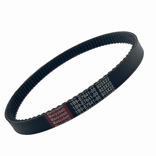 Maoyubelt Courroie d'entraînement de rechange pour moto Ya-maha VP125 X-City 2008-2012, YP125 X-MAX 2006-2017, YP125 X-MAX Sport 1B9-E7641-00, 1B9-E7641-10
