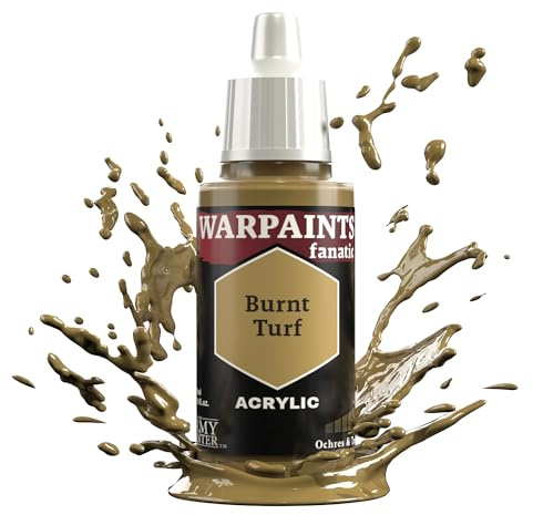Armémålaren Browns & Neutrals Warpaints fanatic 18 ml akrylfärger (bränd torv)