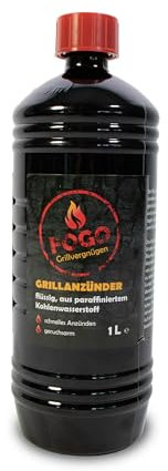 FOGO - Accenditore liquido per barbecue, 1 l