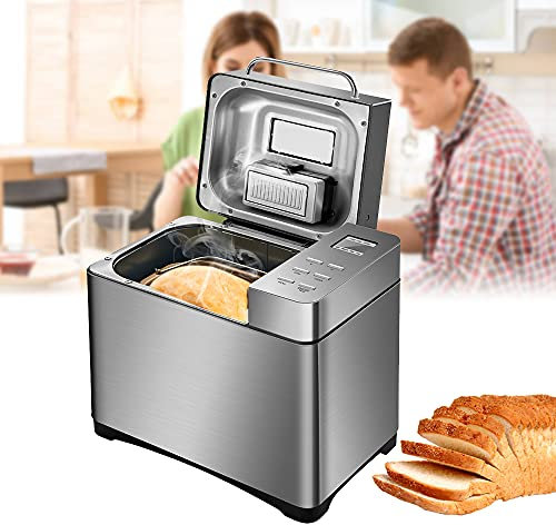 Macchina per il pane completamente automatica, Bread & Delights Bread Machine 650W, 17 programmi, per pagnotte da 500 g, 750 g e 1000 g