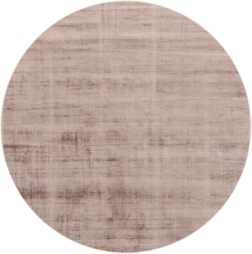 Nain Trading Loom Gabbeh AVA 120x120 Modern Orientteppich Rund Teppich Indien