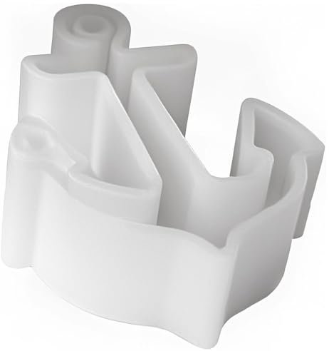 KOMUNJ Moules en silicone en forme d'ancre, moules en silicone pour aromathérapie, bougie, fabrication de savon à la main, plâtre, décorations artisanales