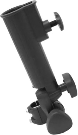 Kisangel Golf Cart Umbrella Holder Trolley Stand Support Mounting Bracket for Golf Trolleys Outdoor Weather-resistant Umbrella Storage Rack Compatible