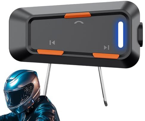 Motorcycle Headphones, Waterproof Running Headset, Moto Earplug for Dirt Bikes, Snowmobile, and Helmet Use (2.87x1.45x0.7 inches), Sturdy Sport Audio Gear