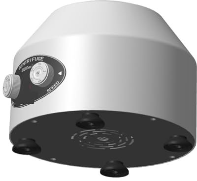 YQVEOT Centrifugeuse, Mini centrifugeuse de Bureau, 4000 TR/Min, 1685xg, synchronisation, centrifugeuse médicale, Pratique en Laboratoire