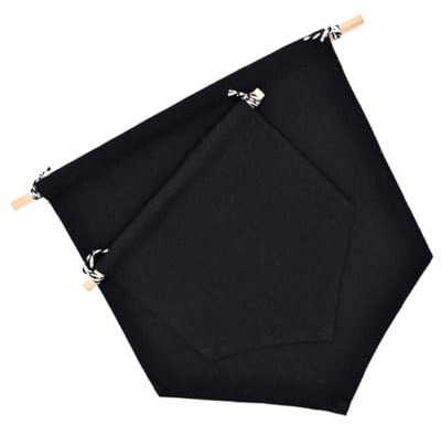 LOORGVEL 2 Stück Nordische Wanddekoration Pin Display Banner für Abzeichen und Broschen Schwarze Wimpelkette zum Aufhängen für Kinderzimmer und Partydeko