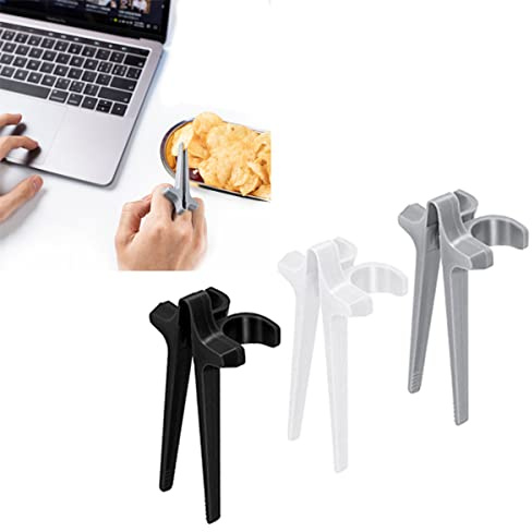 Finger ätpinnar Tuxiaobu - Snack Finger Ätpinnar för Spelare - Gaming Finger Sleeves - Snack Potatis Chips Speltillbehör Finger Tång - Creative Gamer Tillbehör Köksredskap 3 st