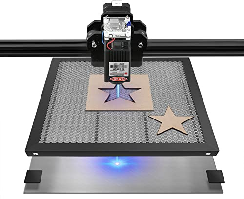 Panneau de Table de Travail en Nid D'Abeille Laser - Plate-Forme de Planche à Découper Laser 400x400x22mm pour Machine de Gravure CO2, Compatible avec Diverses Machines de Gravure Sophistiquées