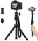 JOILCAN Compact Camera Tripod, Aluminum Alloy Portable Desktop Mini Tripod with 360° Adjustable Ball Head, 1/4'' Screw Handheld Tripod Compatible for Phone, Camera Canon G7X Mark & Sony, Loads up 4KG