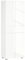 HOMCOM 4-Door Kitchen Cupboard, Tall Freestanding 5-Tier Storage Cabinet with 3 Adjustable Shelves, 2 Drawers for Living Room, Dining Room, Push to Open Design, High Gloss White