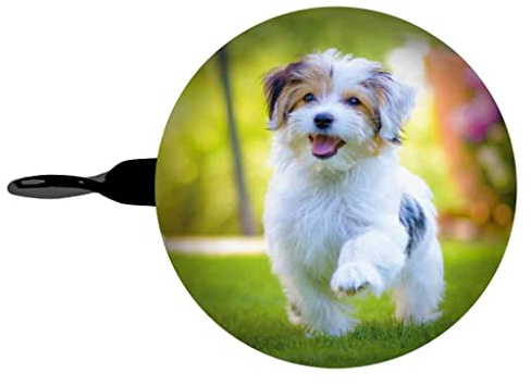 bb Klostermann Fahrradklingel bunter Hund 60 mm - bbeBells 52431 - Glocke Klingel Läute Schelle