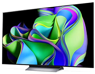 LG TV OLED OLED65C3 4K UHD 100Hz 164cm 2023, Noir / Argent