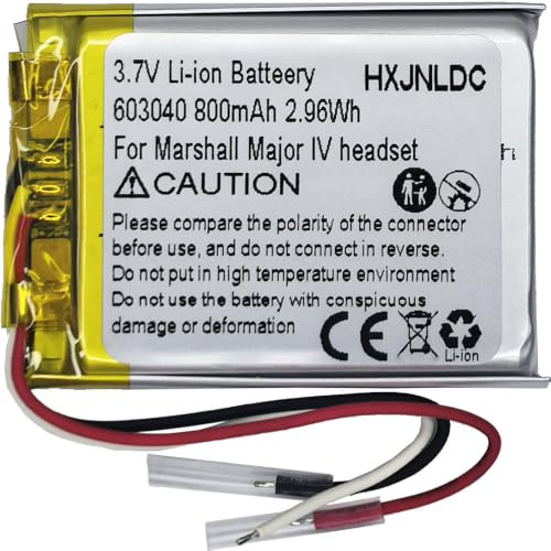 DC 3,7 V 800 mAh 603040 uppladdningsbart litiumjonbatteri för Marshall MID Major II Major III Major IV Bluetooth-hörlurar VDL603040 SR603040