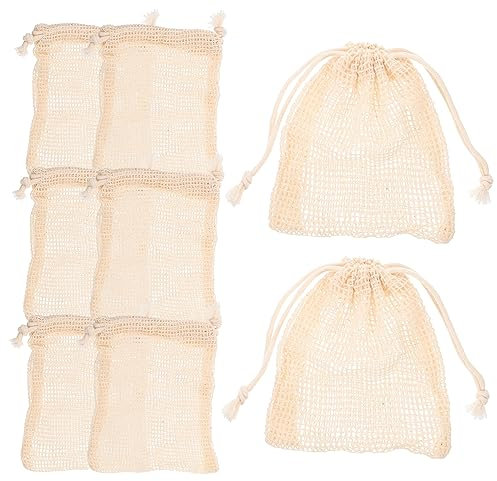 DOITOOL 16stücke Seifensäckchen Aus Baumwolle Kordelzug Seifenbeutel Für Schäumen Und Aufbewahrung Geeignet Für Handgemachte Seife Duschgel Und Peeling Zufälligen Farben