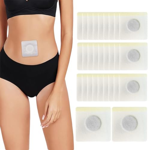 GXGM 60 Stück Abnehmen Schnell Patch, Abnehmpflaster Slimming Navel Stickers, Slimming Fettverbrenner Pflaster, Bauchnabel Zum Abnehmen Bauch Abnehmen Fat Burning Patch