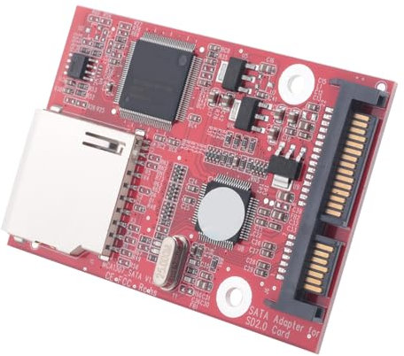 Cpolebev MMC SD SDHC 2.0SATA zu SD Hoch Geschwindigkeits Adapter Karte SD Karte zu Adapter HDD Secure Digital Conversion Adapter