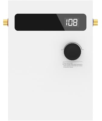 Scaldabagno elettrico istantaneo senza serbatoio, automodulante, a risparmio energetico, Apparecchio di flusso