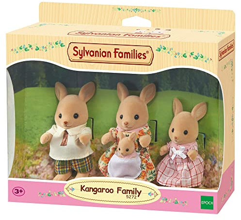 Sylvanian Families 5272 Känguru Familie - Figuren für Puppenhaus Mehrfarbig Norme