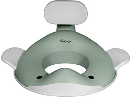 Kindsgut Toilettensitz Wal für Kinder, kindgerechtes Wal Design, in subtilen, modernen Farben, kinderfreundlich, pistazie