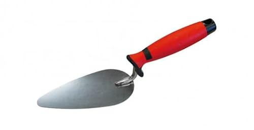 JOUANEL - Truelle type Reims inox 160 mm, manche bimatière - Réf: TRUR-X