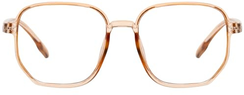 Übergroße Lesebrille für Männer und Frauen, Ultraleichtes, Blaues Licht Blockierendes Computerlesegerät, Anti-Ermüdung der Augen Computer Presbyopie Brille, Computer-Lesebrille Gegen Augenermüdung