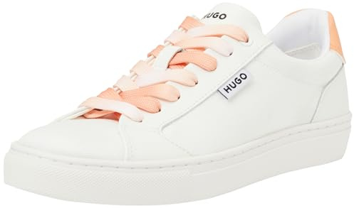 HUGO Morrie_Tenn_cnvpu, damsneakers, öppen vit, 37 EU, Öppen vit, 37 EU