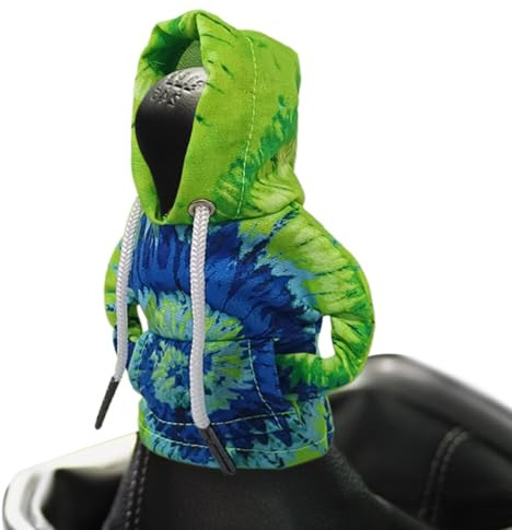 Aizuoni Schalthebelabdeckung, Schaltknauf-Kapuzenpullover | Grüne Kiwi-Sweatshirts aus Stoff - Gear Shifter Hoodie, Stick Shift Hoodie, Car Shifter Cover, Innendekoration für Damen Herren