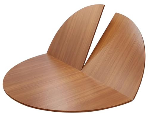 DZZTHSH Tablero Grande Separado, Tablero Mesa Redondo, Mesa Grande para Banquetes casa, Tablero de Mesa Plegable con Plegado de un Cuarto, Adecuado para restaurantes Familiares y Otras escenas