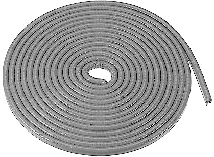 A ABSOPRO Coche Puerta Borde Protección, 16.4ft U Forma Caucho Recorte Universal Gris