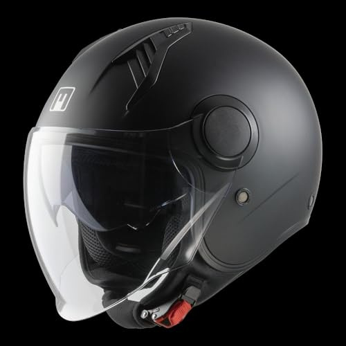 CASCO JET MPH NEW ONE ECE 22.06 DOPPIA VISIERA NERO OPACO TAGLIA M