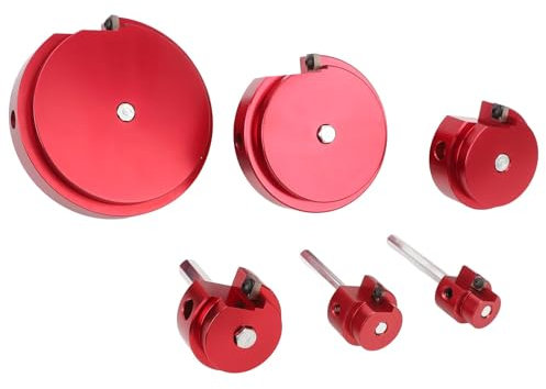 XTevu PVC Pipe Fitting Reamer, 04529 PPR75 PPR100 PPR150 PPR200 PPR300 PPR400, Deburring Tool for Standard 1/2in Drill, Plastic Pipe Chamfering Tool