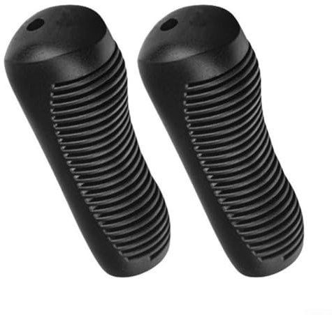 Migliora l'esperienza di movimentazione con queste maniglie in gomma per sollevare il ponte del tosaerba, set di due