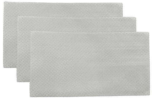 vhbw 3x filter metallfettfilter kompatibelt med AEG 570D-M 94212175500, 570D-M 94212175501 Extraktorfläkt – 36,6 x 20,1 x 6 cm metall