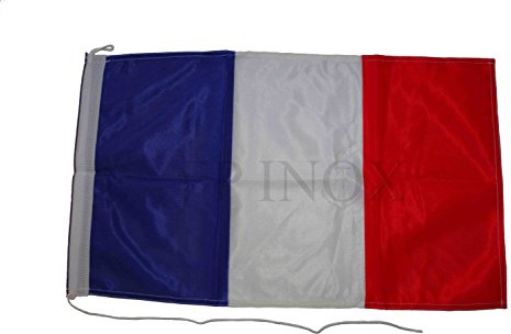 FP INOX Pavillon France (Drapeau) 48x29cm