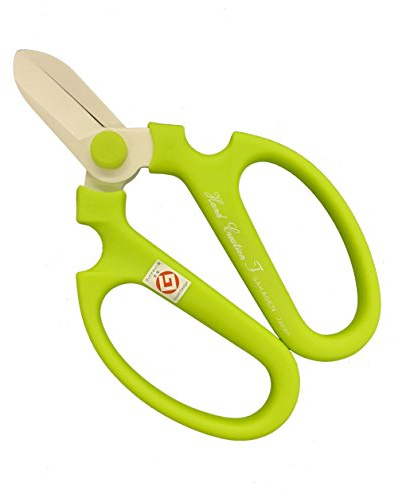 Sakagen Flower Scissors Hand Creation F-170 (Light Green, 170mm)