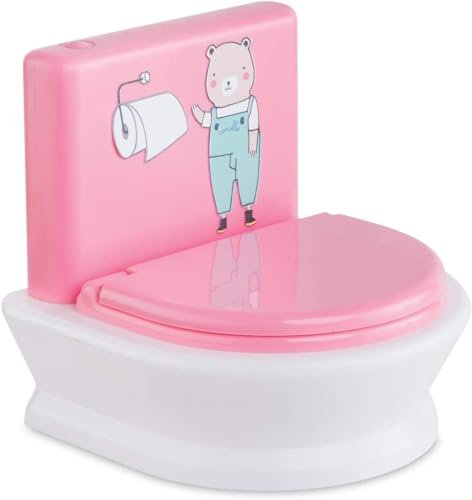 Corolle 9000140480 - Mon Grand Poupon Puppentoilette mit Soundfunktion, für alle 30-36cm Puppen, ab 3 Jahre