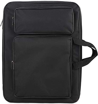Zeichenbrett Tragetasche mit Schultergurt Transporttasche A3 Multifunktionale Tasche Zeichenplatten Rucksack Tragbar Transportmappe 46 x 34 cm Wasserdicht Zeichenplattentasche für Zeichnung Künstler