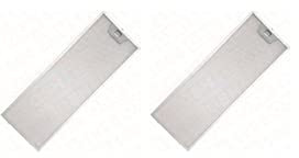 00660222 00660223 - Juego de filtros para campana extractora (515 x 166 + 515 x 186 mm)