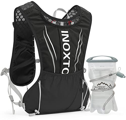 IX INOXTO Running Hydration Vest for Men Women Water Backpack for Running 3L Running Hydration Pack for Trail Running Marathon Race Hiking
