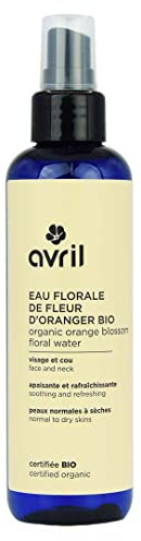 Avril - Eau Florale de Fleur d'Oranger Bio - Visage et Cou - 100% d'Origine Naturelle - Produit Vegan, Certifié Bio Cosmos Organic - Fabriqué en France - 200ml