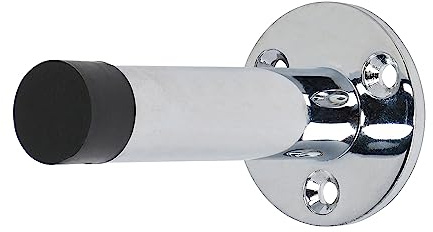 TIMCO - Projection Door Stop - Polished Chrome (Size 70mm - 1 Each)