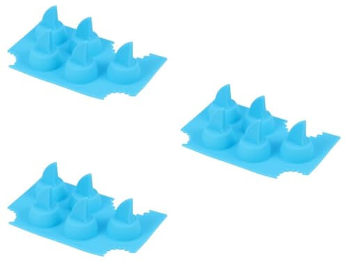 POPETPOP 3pcs Silicone Tray for Making Easy Release Mold for Parties Home Use Stackable Design Fun Shapes for Drinks Cocktails